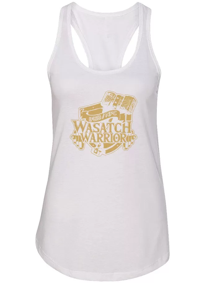 Wasatch Warrior Womens Tank White